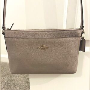 Coach leather crossbody bag